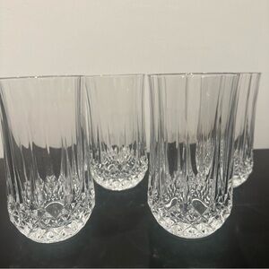 Elegant Crystal Tumblers Set